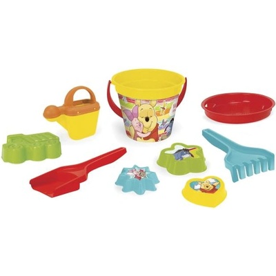 Wader Комплект за пясък 9 части Мечо Пух