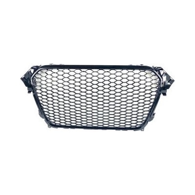 Решетка без емблема за Audi A4 B8 (2011-2014) - RS Look - с хром рамка