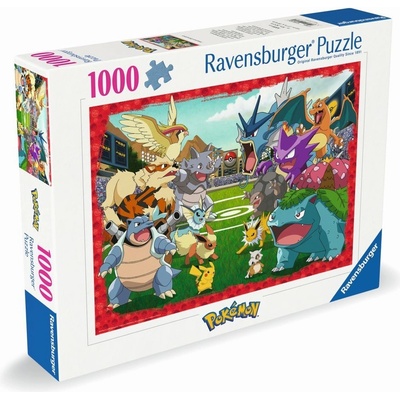 RAVENSBURGER Pokémon: Poměr síly 1000 dílků