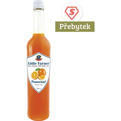 Eddie Farmer Ovocný sirup pomerančový 0,5 l