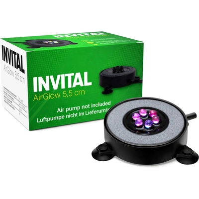 Invital AirGlow LED vzduchovací disk 5,5 cm