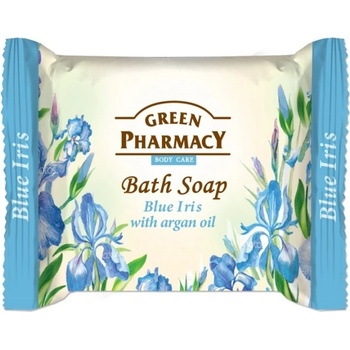 Green Pharmacy Blue Iris s arganovým olejom toaletne mydlo 100 g