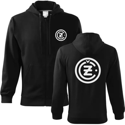 mikina Čezeta ČZ 2MZ černá bílá