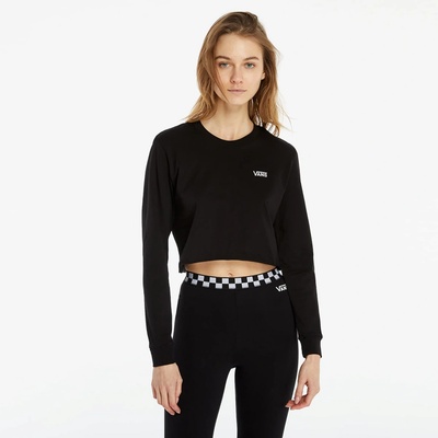 Vans Junior V LS Tee Crop Black