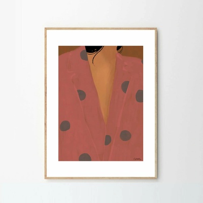 Moikka Plagát Dressed by Sandra Blomen Maschinsky 50x70