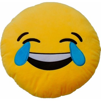 Hollywood vankúš Emoticon Laughter 25cm