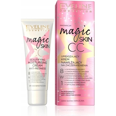 Eveline Magic Skin CC Beautifying Moisturising Cream 8in1 pre zjednotenú a rozjasnenú pleť 50 ml