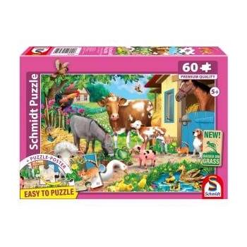 Schmidt Spiele PQ Puzzle 60 el. Farm Animals