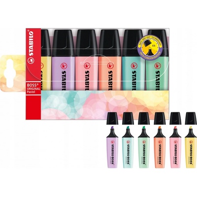 Stabilo 70 Boss 6 ks – Zboží Živě