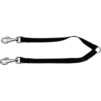 Ferplast Тwin - Повод за две кучета , 15 мм/ 42 см. - черен