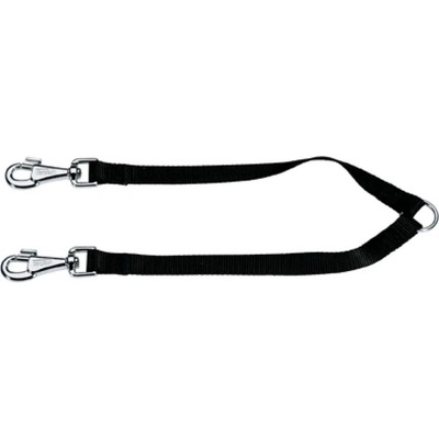 Ferplast Тwin - Повод за две кучета , 15 мм/ 42 см. - черен