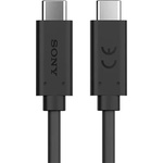Sony Кабел за данни SONY Type-C - Type-C, 100 cm, ЧЕРЕН UCB24 (UCB24)