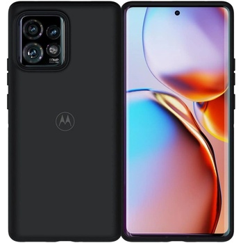 Motorola Калъф за Motorola Edge 40 Pro, силиконов, Motorola EDGE40PRO-SC-SFT-BK, удароустойчив, черен (EDGE40PRO-SC-SFT-BK)