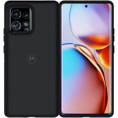 Motorola Калъф за Motorola Edge 40 Pro, силиконов, Motorola EDGE40PRO-SC-SFT-BK, удароустойчив, черен (EDGE40PRO-SC-SFT-BK)