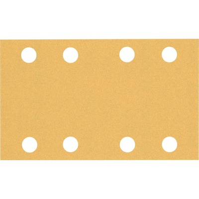 Bosch Brúsny papier EXPERT C470 s 8 otvormi pre orbitálne brúsky 80 x 133 mm, zrnitosť 120, 10 ks 2608900881