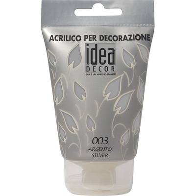 Maimeri Idea Decor АКРИЛНА боя Silver 110 ml 1 бр (M3818003)