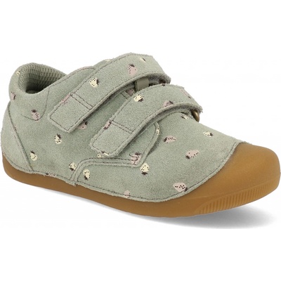 Bundgaard dětské celoroční botičky Petit Low BG101220-9202 Strawberries šedá