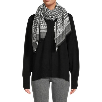 Karl Lagerfeld dámská šála houndstooth Wrap