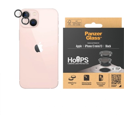 Panzer Стъклен протектор за камера PanzerGlass Hoops за Apple Iphone 13 / 13 mini - Черен