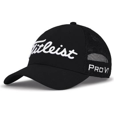 Titleist Tour Performance Mesh Black/White UNI Каскет (TH25ATPME-01)