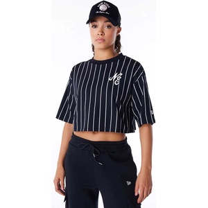 NEW ERA Тениска z. ne pinstripe crop tee (60564931)