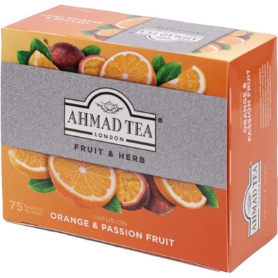 Ahmad tea pomaranč a mučenka 75 x 1,8 g