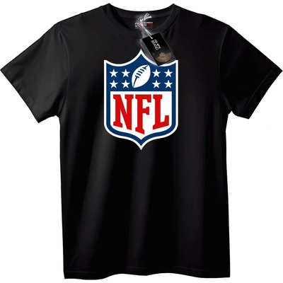 NOONEBRAND Тениска с лого на NFL - 2XL, Black