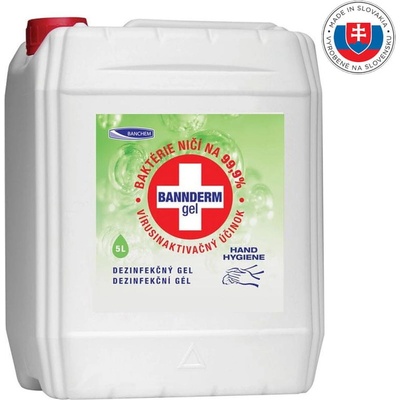 BANNderm gél na dezinfekciu rúk 5 l