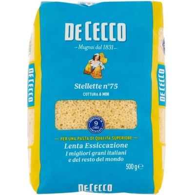De Cecco Stellets No.75 0,5 kg