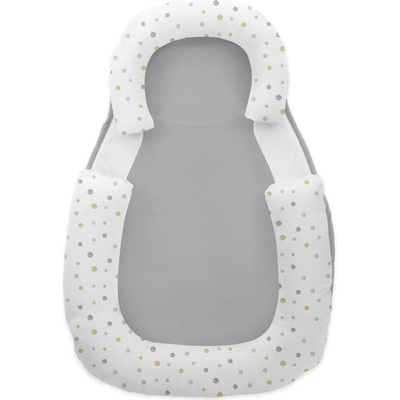 KikkaBoo Polohovací podložka Dots Grey