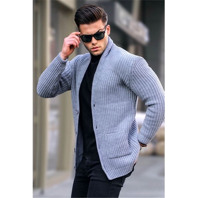 Madmext Мъжка жилетка 5997 - Опушеносива #358678 (358678_Сив)