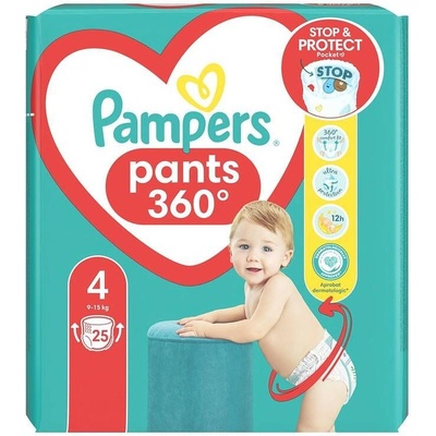 Pampers Pants Размер 4, гащички, CP, 25бр