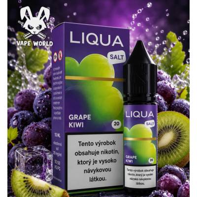 Liqua Salt Grape Kiwi 10 ml 20mg
