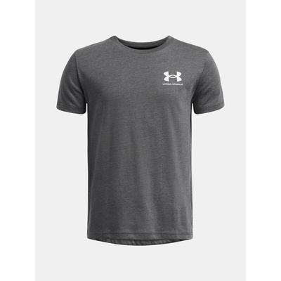 Under Armour UA Sportstyle Left Chest SS Тениска детски Under Armour | Siv | Момчешки | 128