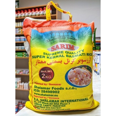 SARIM Basmati rýže SUPER KERNAL 2 kg