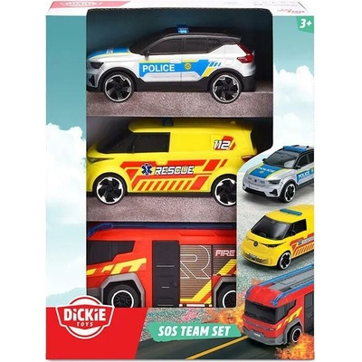 Simba SOS sada 3 záchranných vozidel 15,5 cm