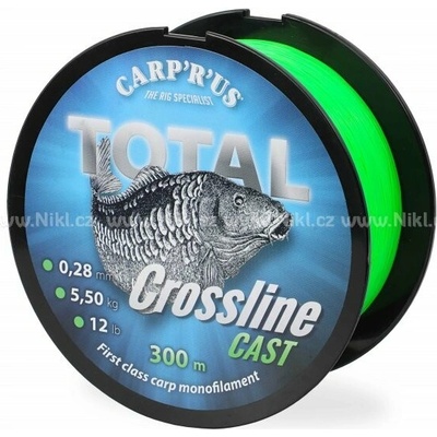Carp ´R´ Us Total Crossline Cast Green 1200m 0,35mm – Hledejceny.cz