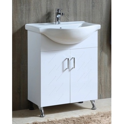 Inter Ceramic Долен стоящ pvc шкаф за баня 6549 ДАВИД