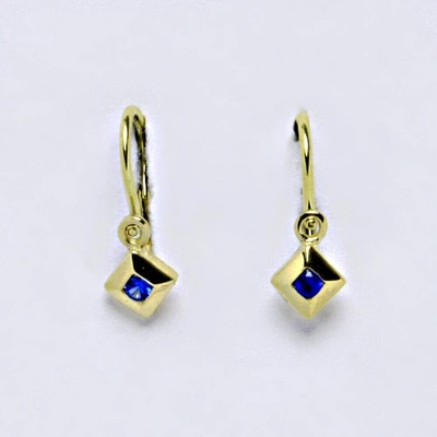 Čištín dětské ze žlutého zlata VE39 spinel