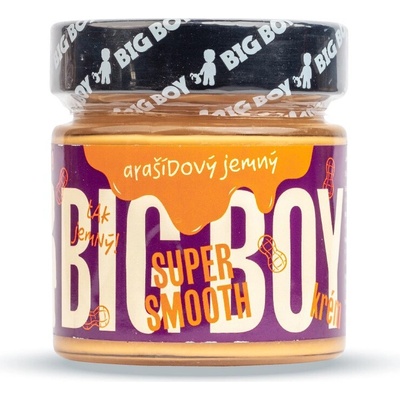 Big Boy Super Smooth Arašidový krém 220 g