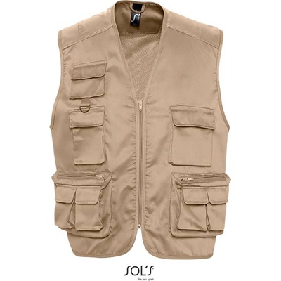 SOL'S WILD / Унисекс жилетка с джобове - въже XXL (253630d1405)
