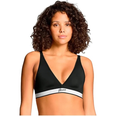 PUMA Padded Triangle bikini top - Black (Black)