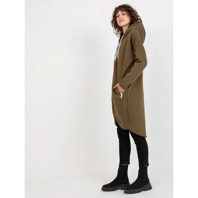 Dámská dlouhá mikina RV BL 4742.20P khaki