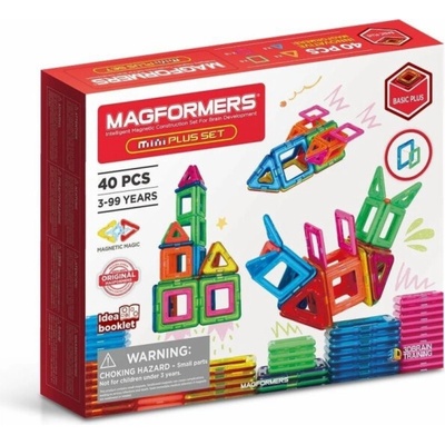 Magformers Mini Plus Set 40 ks