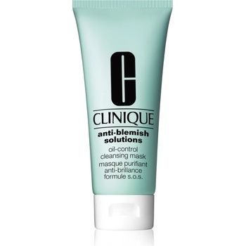 Clinique Anti-Blemish Solutions Oil-Control Cleansing Mask почистваща маска за смесена и мазна кожа 100ml