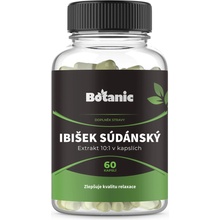 Botanic Ibištek sudánsky Extrakt 10:1 v kapsuliach 60 kapsúl