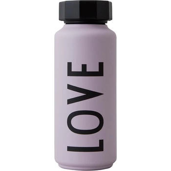 Design Letters Лилава термобутилка , 500 ml Love - Design Letters (30100105LAVENLOVE)