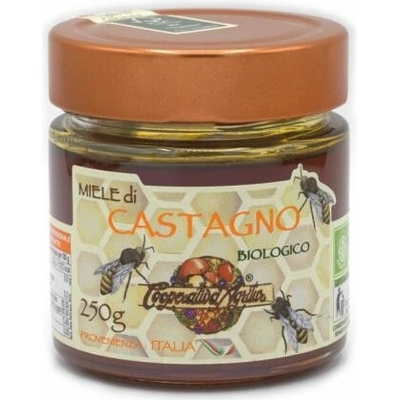 Med gaštanový z Talianska BIO 250g Cooperativa Agritur