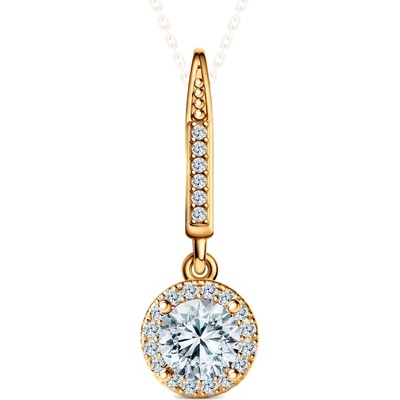 SAVICKI Висулка This is Love: злато, лабораторни диаманти