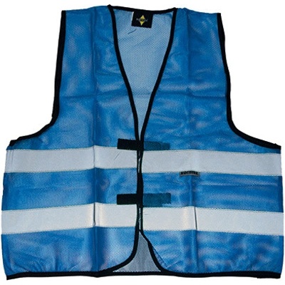 Korntex Thessaloniki Reflexná sieťovaná vesta KX502 Blue